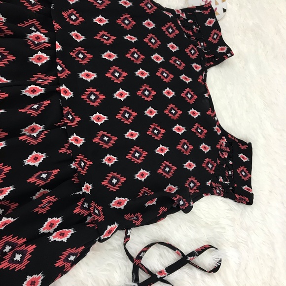 2 for $20 Xhilaration Sleeveless Black Red Dress S - Picture 5 of 7